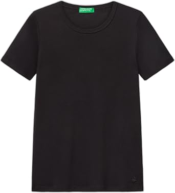 United Colors of Benetton Basic K sa Kollu Bisiklet Yaka TshirtT-ShirtKad n