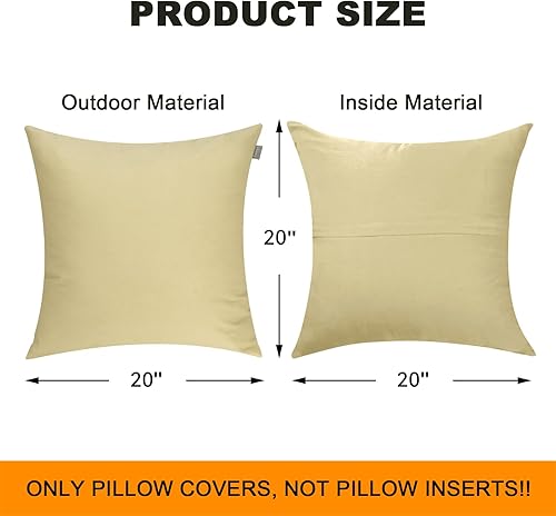 Vista 83 de Thmyo Paquete de 2 fundas de almohada cuadradas decorativas de algodón, fundas de almohada de sublimación en blanco, fundas de cojín blancas