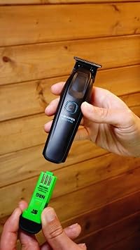 Supreme Trimmer Replacement External Battery NRG1200 | Compatible for Recharge ST777 | Charges by Battery Slot, USB-C or While on Dock