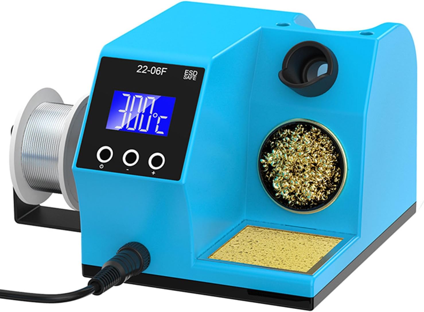 Soldering Station, 60W high power Soldering Iron Kit Soldering Iron Station LCD Digital Display for Applicationso Soldering and Repair (Diochegdo6xt3e7w-US)