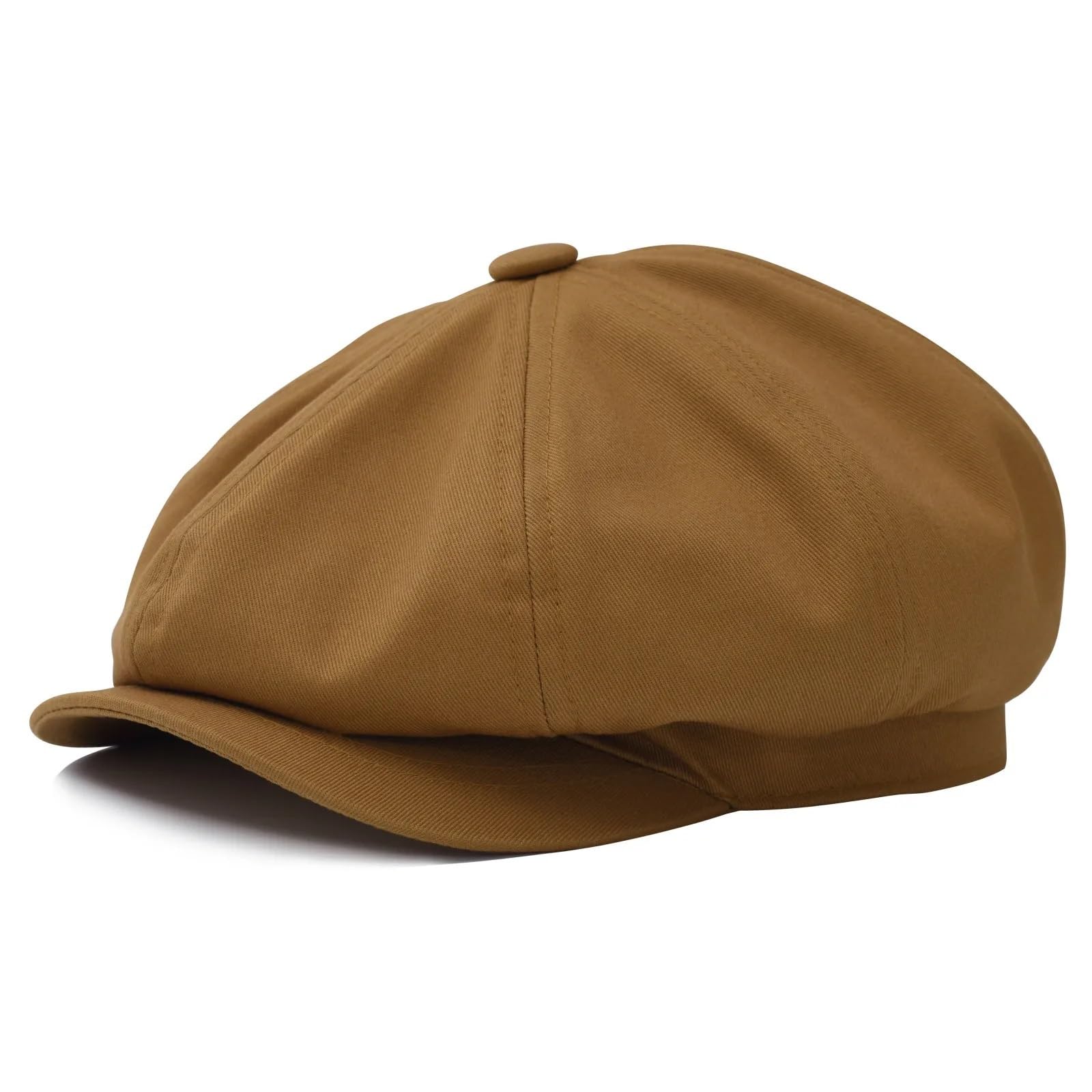 Gorra Grande de repartidor periódicos for Hombre, Sarga algodón, 8 Paneles, Informal, Estilo Baker Boy, Gatsby, Retro, Boina