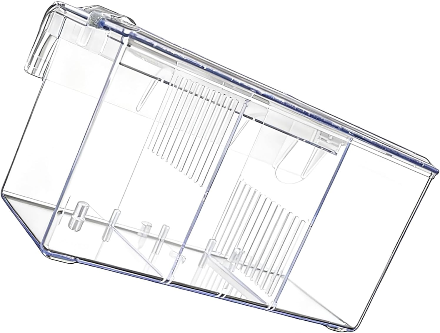 External Aquarium Breeder Box for Fishtank Breeding Incubator Hatchery Spawning Box Separation Tanks Hatchery Container