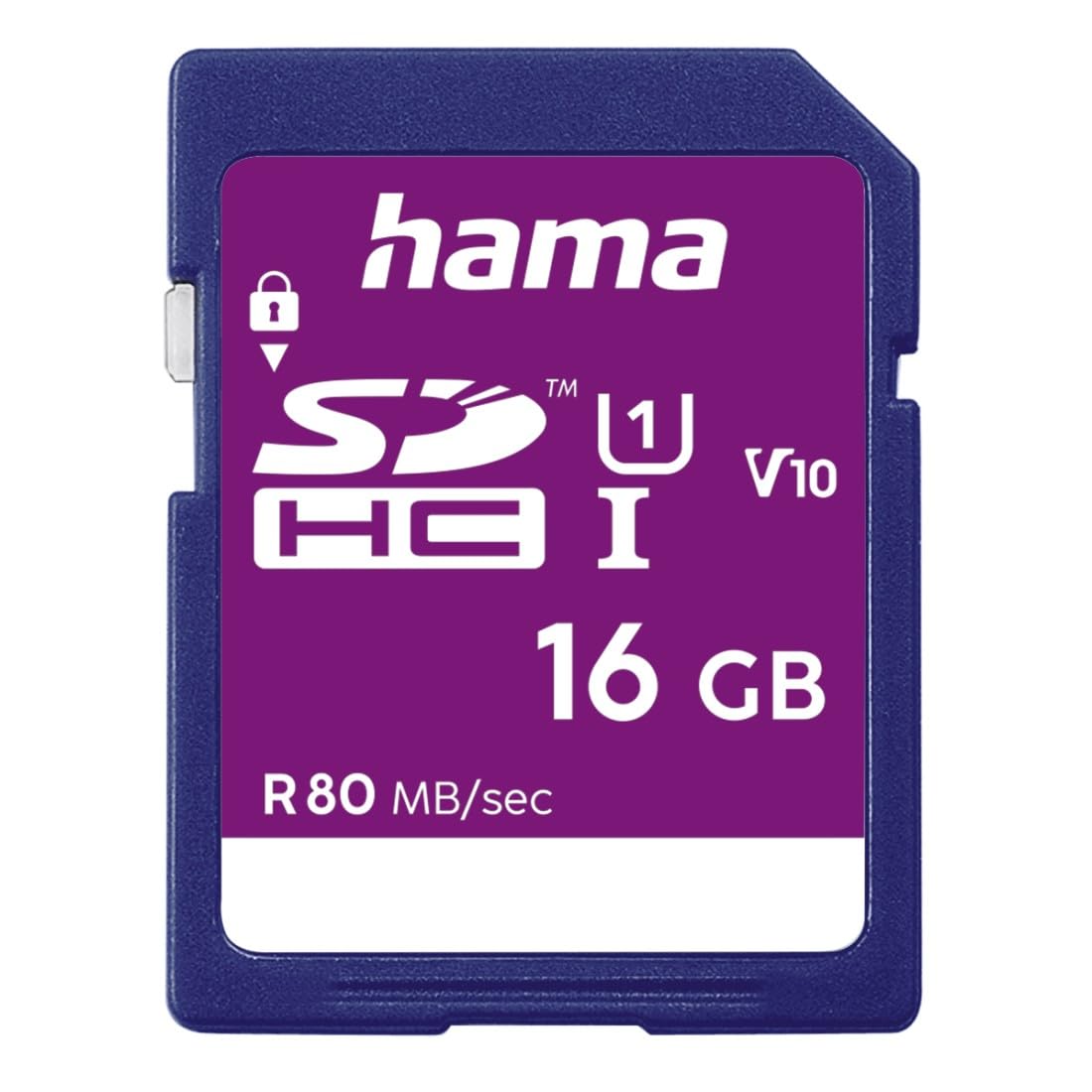 Hama 00124134 memory card 16 GB SDHC UHS-I Class 10