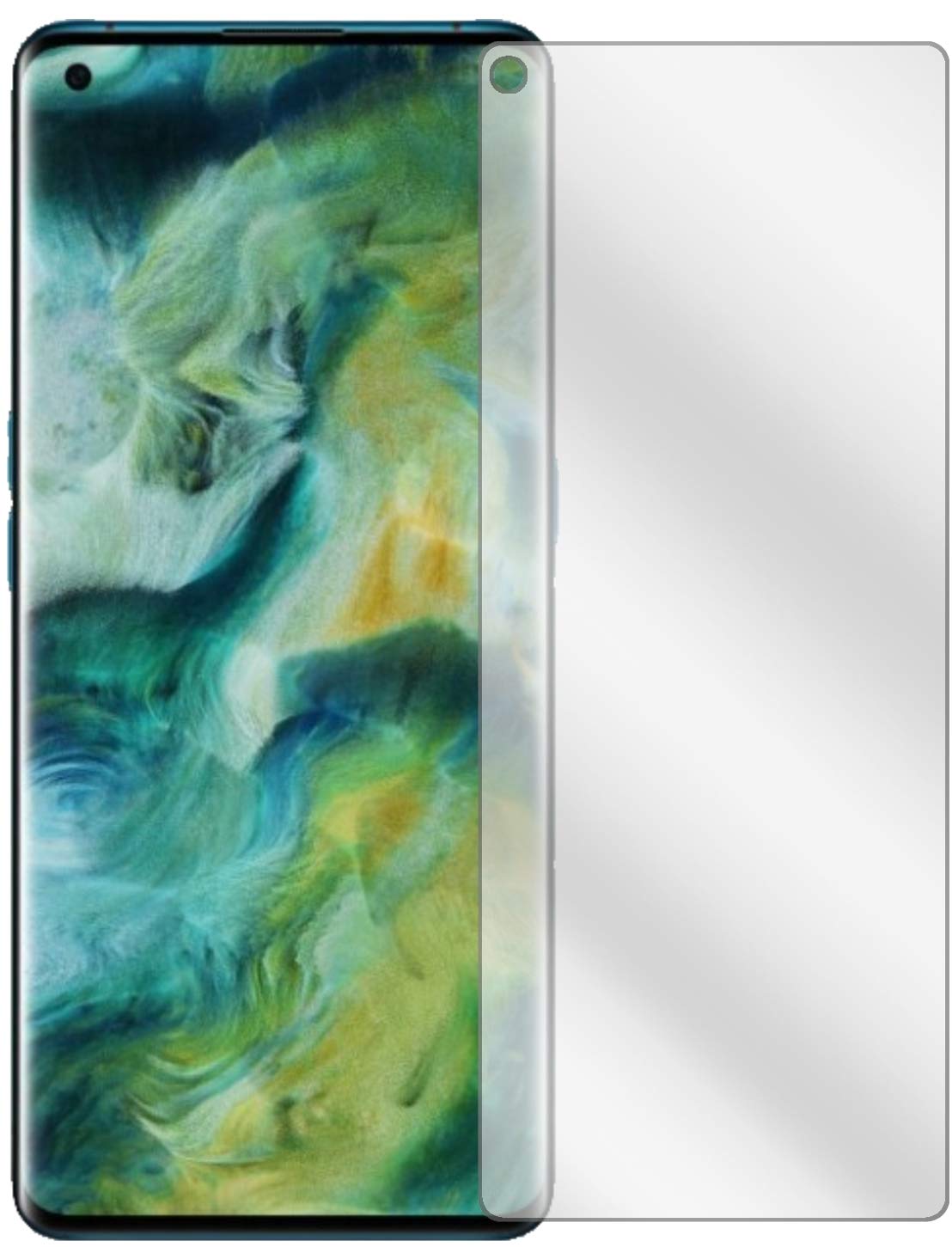 atFoliX 3x Pellicola Protettiva per Oppo A72 Proteggi Schermo chiaro