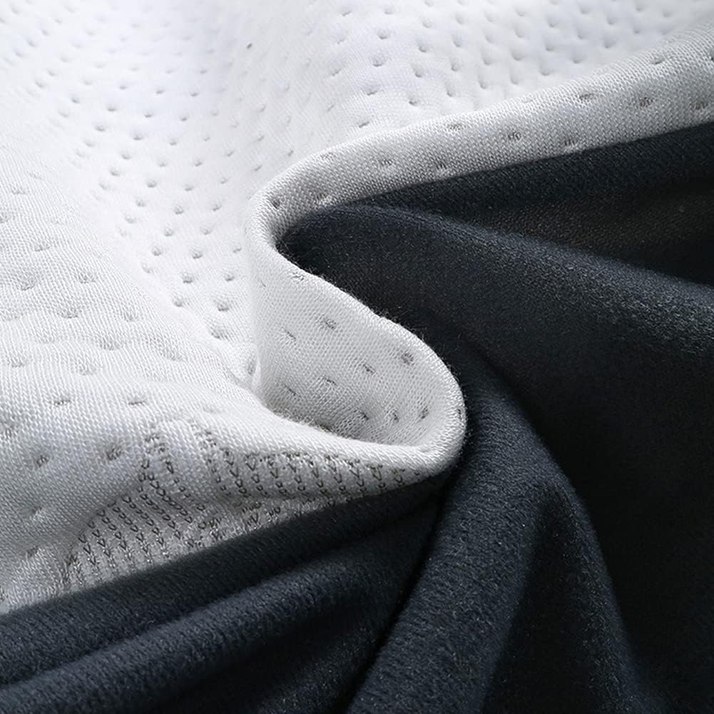 Wedge Pillows for Sleeping Foam Bed Wedges Body Positioners Incline Pillow for Adults for Legs and Back Support Pillow Acid Reflux Heartburn Snoring Reading – Soft Washable Cover