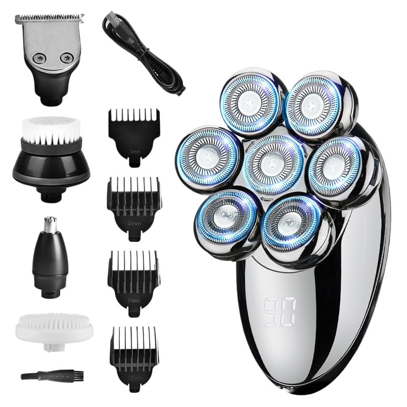 Electric Lady Shaver for Face and Full Body (Silver)