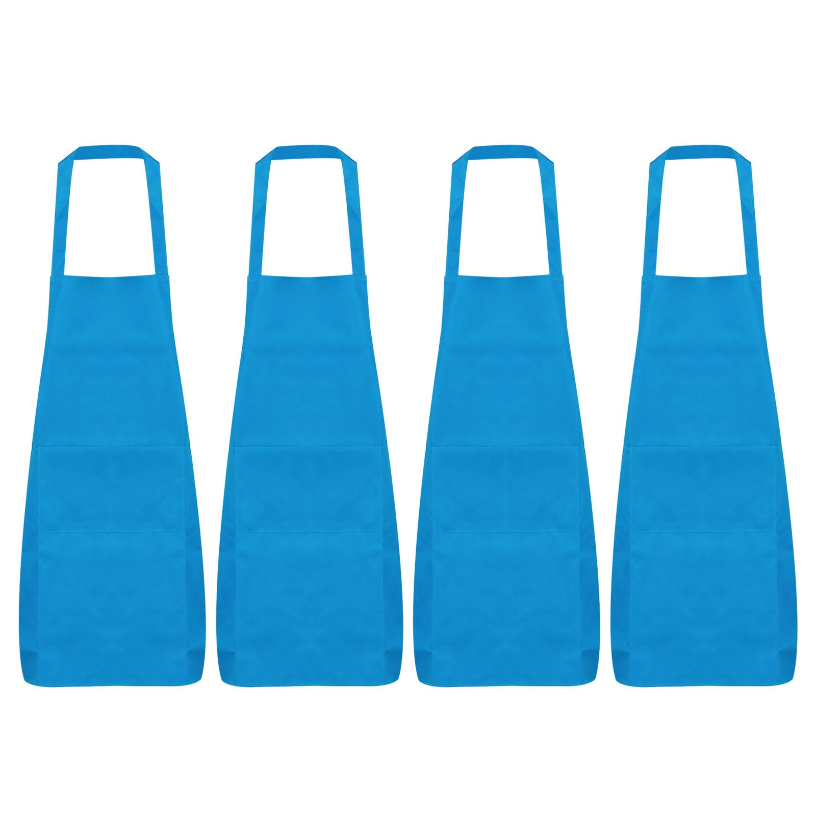 HARFINGTON Delantales de cocina con 2 bolsillos