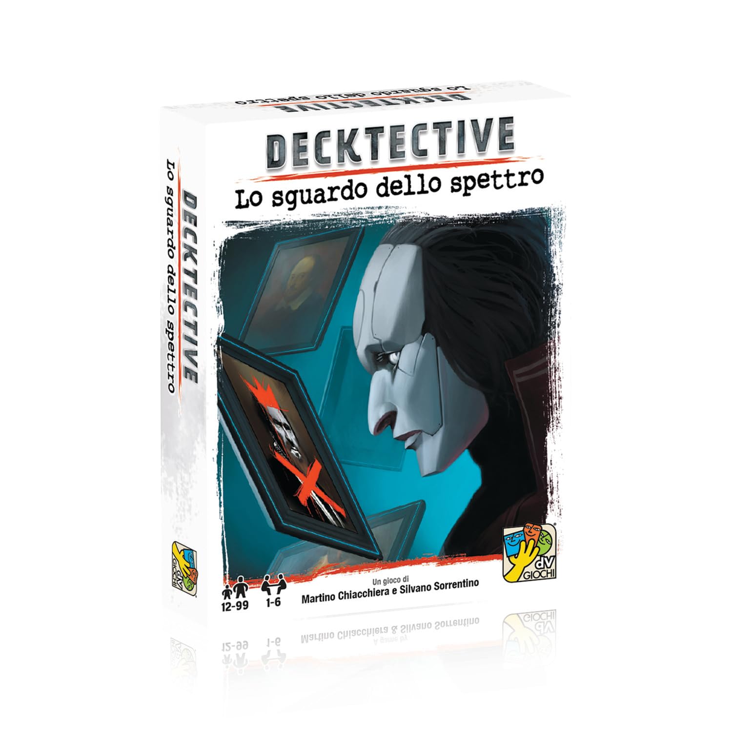 dV Giochi Decktective - The Look of the Spectrum: Card Game - Age 12+