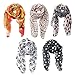 BMC Stylish 5pc Lightweight Summer Scarf Printed Collection- Various Designs