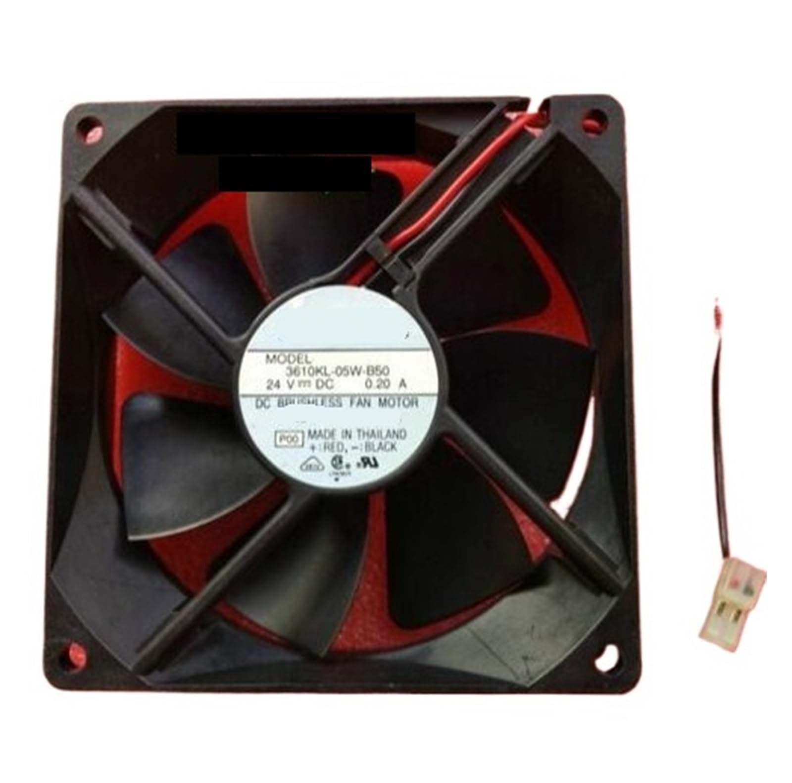 YMUGUEGH 3610KL-05W-B50 DC24V 0.20A 9025 2 wire inverter fan