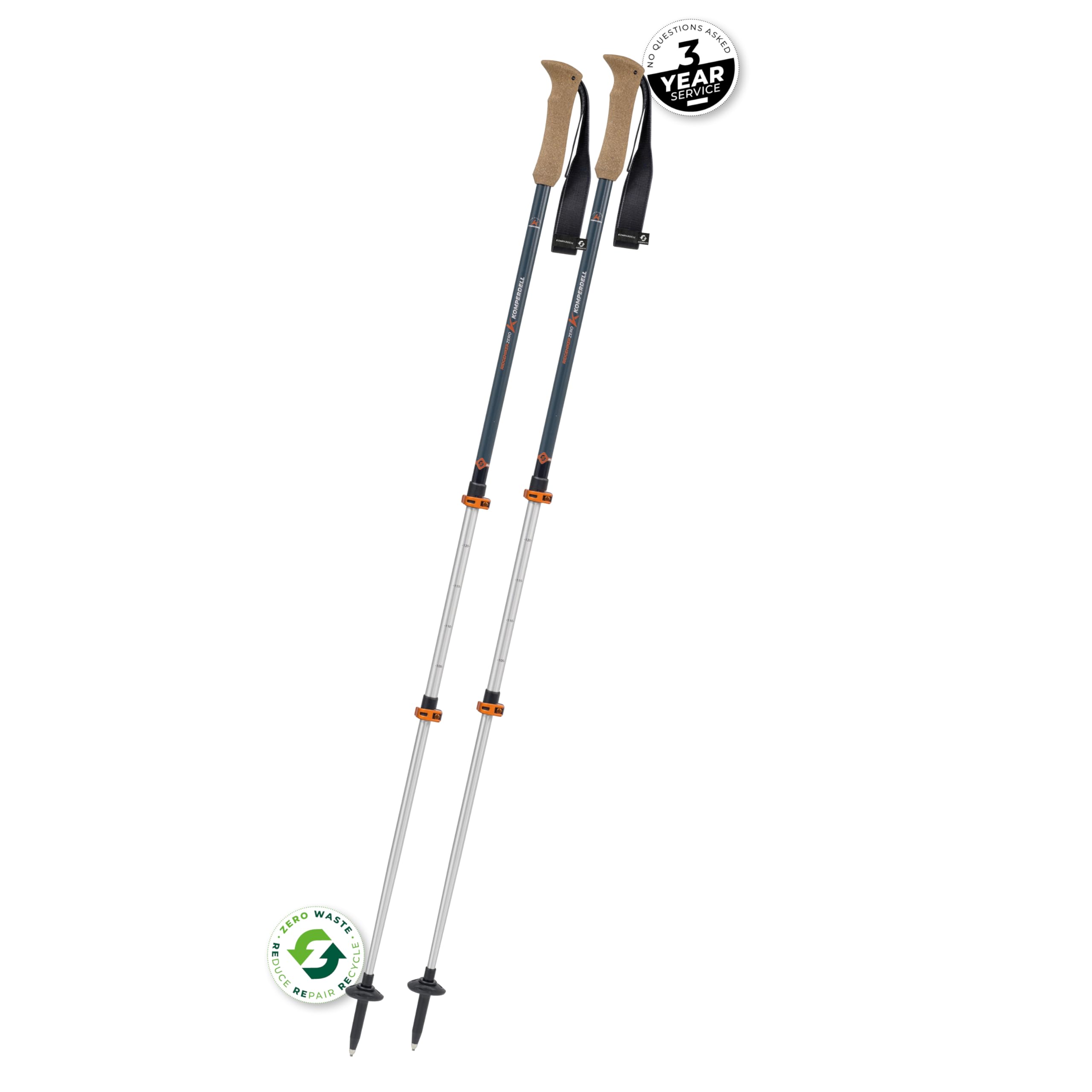 Komperdell Ridgehiker Zero Bastones de trekking 105-140 cm