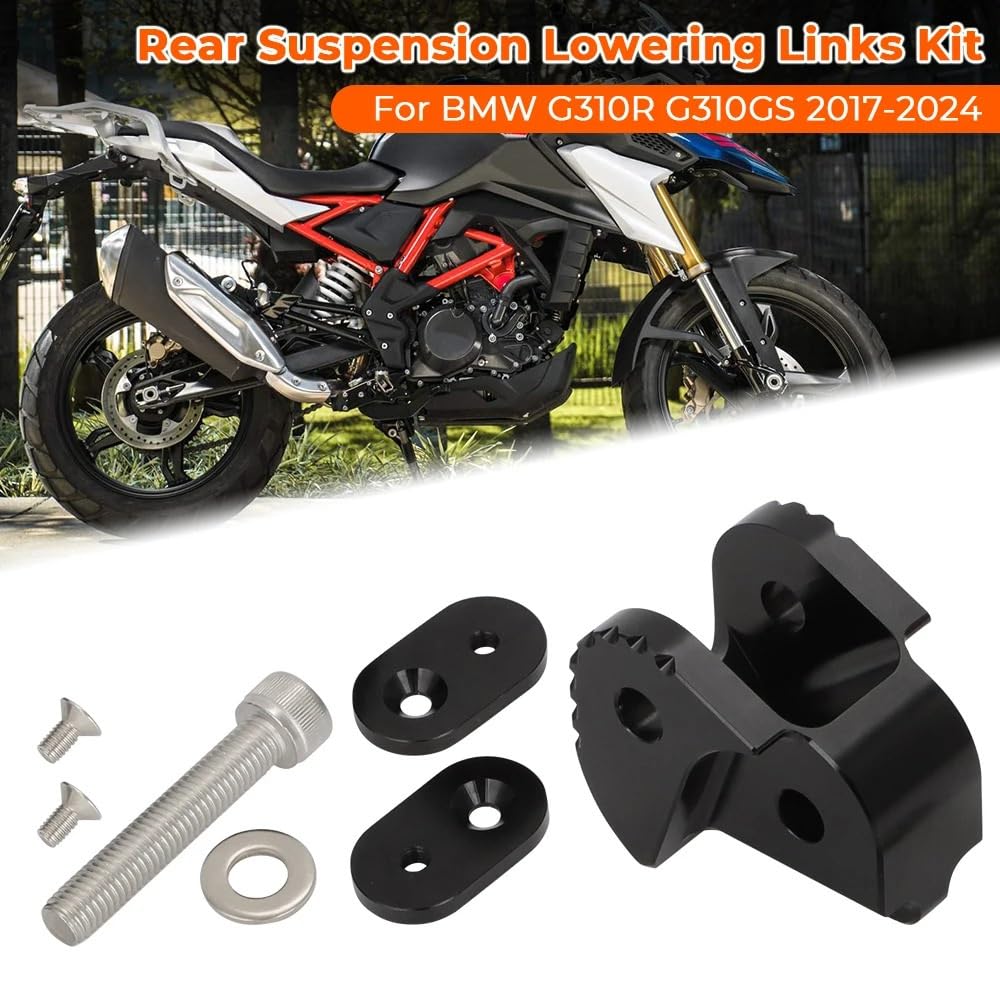 Motorrad-Tieferlegungsstrebe Passend für BMW G 310 RG 310 GS G310R G310GS 2017–2024. Motorrad-Hinterradaufhängungs-Tieferlegungs-Set Tieferlegungssätze
