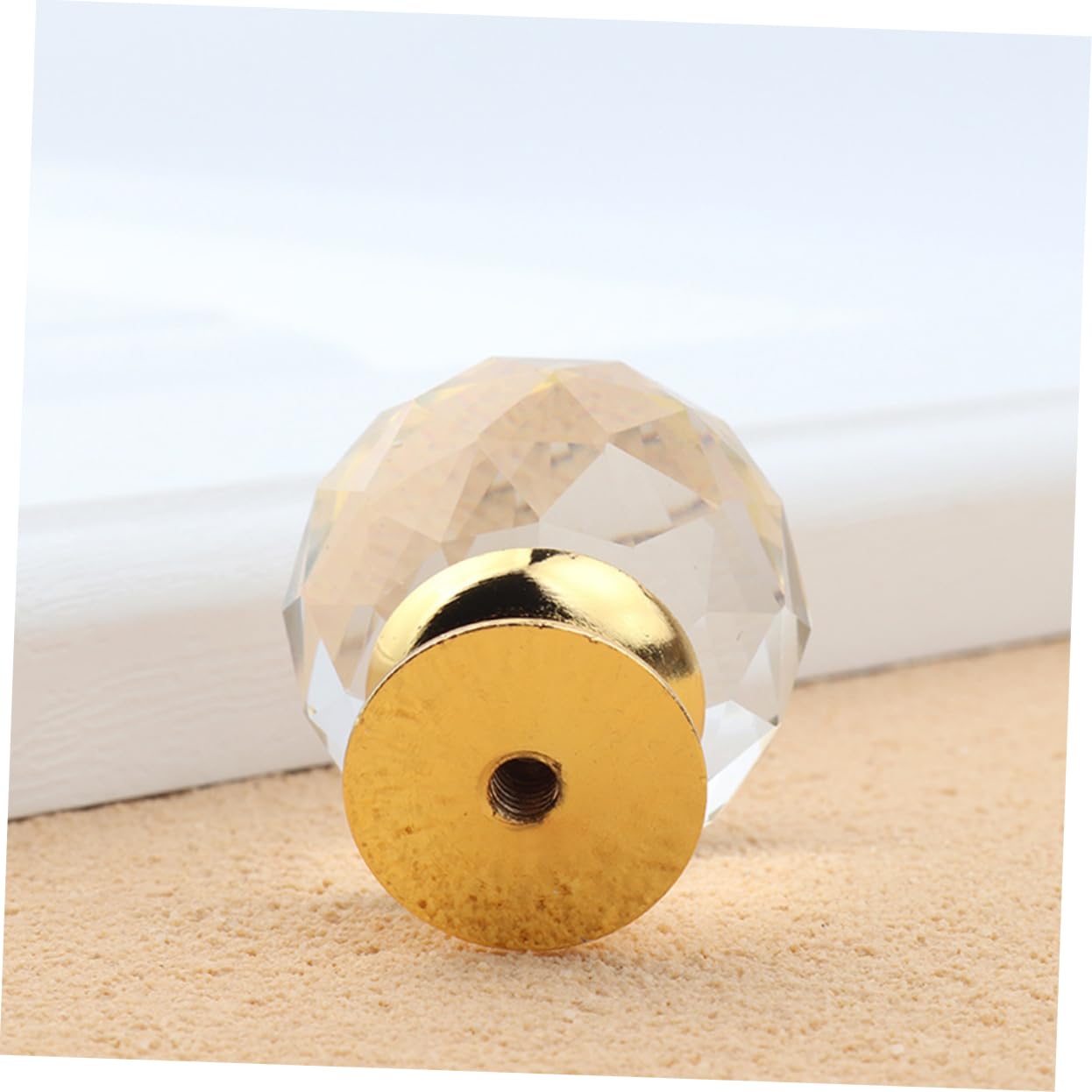10 Tiradores creativos para Puertas de tocador, cajones, armarios de Cocina, pomos Sencillos, Tiradores para Muebles, pomo Dorado.