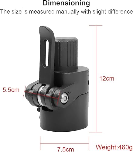 Miniatura 2 de Piezas de repuesto plegables de la base de poste de la vespa eléctrica compatibles con la vespa de Xiaomi M365/PRO/PRO2/1S