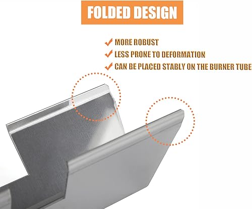 Miniatura 7 de 64815 7637 67022 Rejillas de parrilla 7635 7635 67045 68842 69796 Barras aromatizantes Piezas de repuesto para Weber Spirit 2 Piezas de repuesto