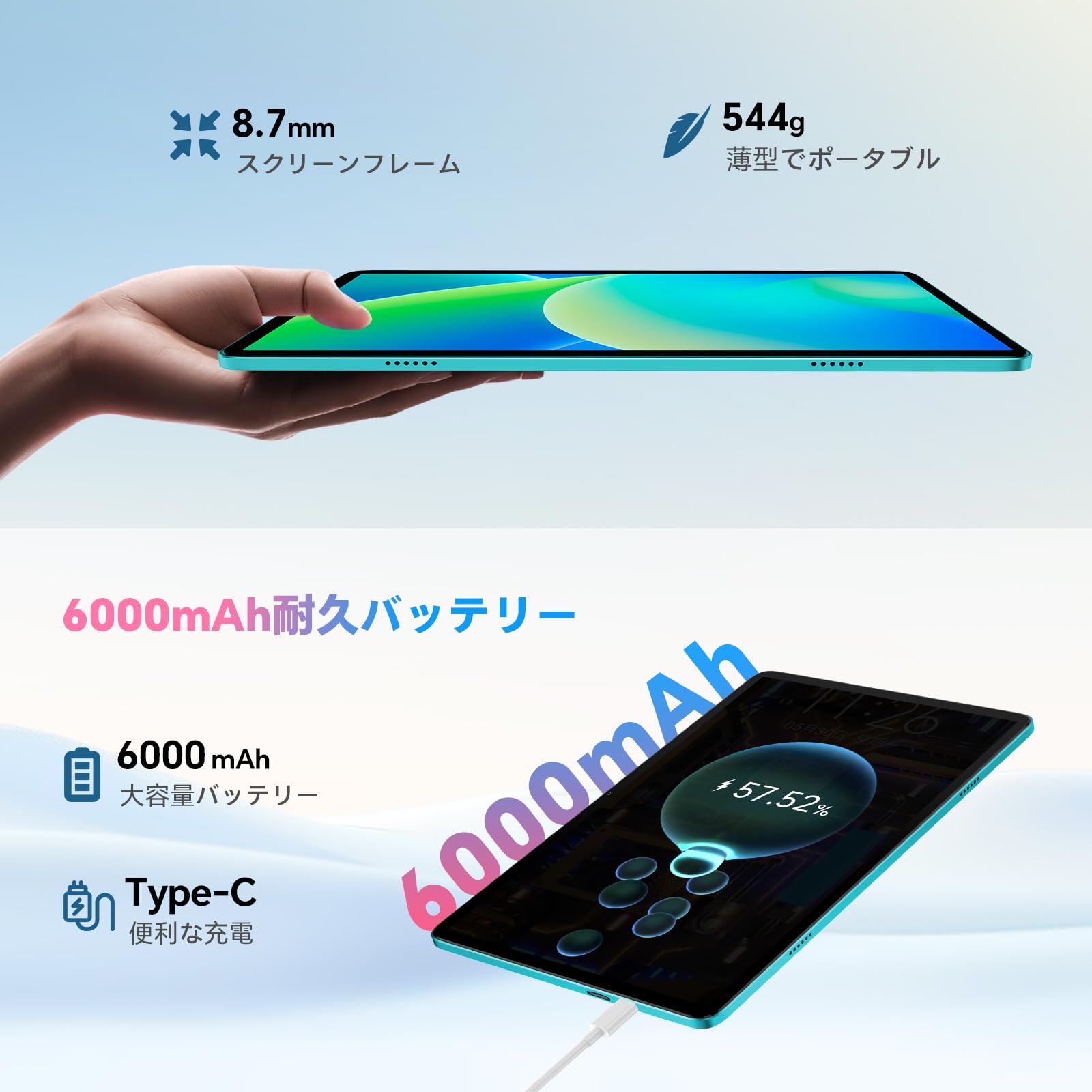 Amazon.co.jp: 【Android16 タブレット】TECLAST P30 タブレット 10