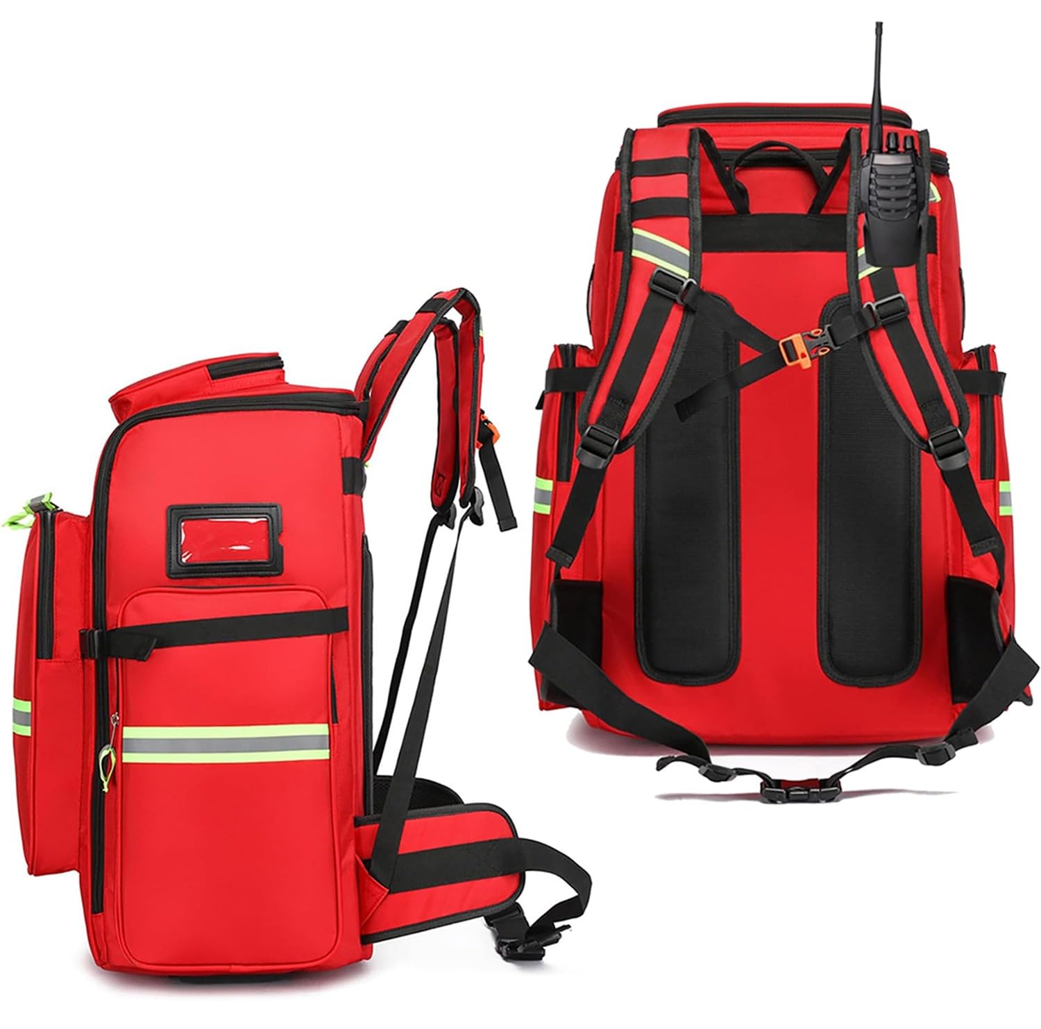 Zaino Medico Di Emergenza Vuoto, Borsa Da Medico, Zaino Infermiere Domiciliare, Zaino Emergenza Multi-Tasca Impermeabile Per EMT, EMS, Vigili Del Fuoco, Agenti Di Sicurezza