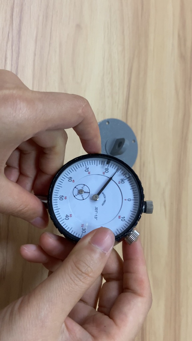 Image of Neoteck 0-1 Inch Dial Indicator with 176lbs(80kg) Magnetic Base Holder | Dial Indicator Set with Storage Case, 0.001 inch Graduation for 3D Printer Lathe Workshop Woodworking CNC Machine-Silver
