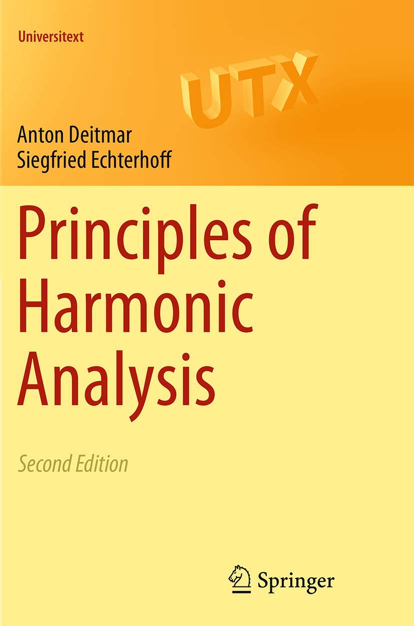 Amazon | Principles of Harmonic Analysis (Universitext