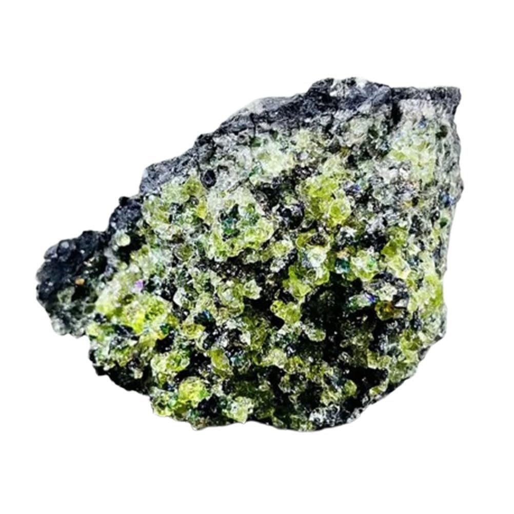 Olivine Crystal and Stone Rough Gemstone Fountain Home Garden Decor Yoga DIY Stones,100~250g
