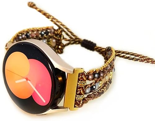 FAVZCBVIN Correa de reloj bohemia compatible con Samsung Galaxy Watch 6 5 y 4 Active 21 de 1.575 pulgadas, 1.732 pulgadas, Galaxy Watch 5 Pro de