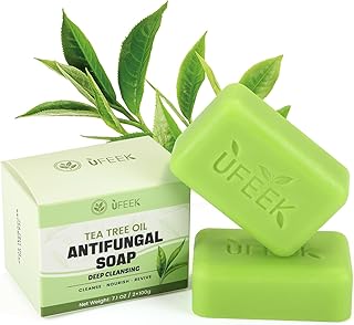 Jabón antifúngico de aceite de árbol de té – ...