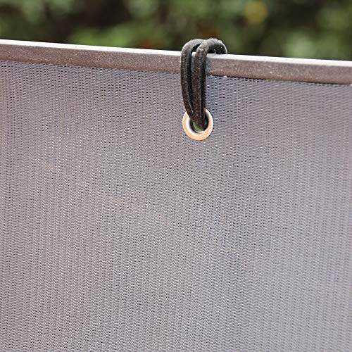 Tenax Texstyle Privé, Rete Tessuta Frangivista, 1,00X5M, Grigio Acciaio, Rete Decorativa In Pvc E Poliestere - 7