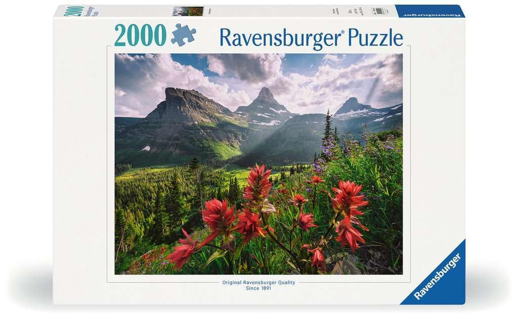 Ravensburger Puzzle 12001415 - Pristine Mountains - Puzzle de 2000 pièces pour Adultes et Enfants à partir de 14 Ans