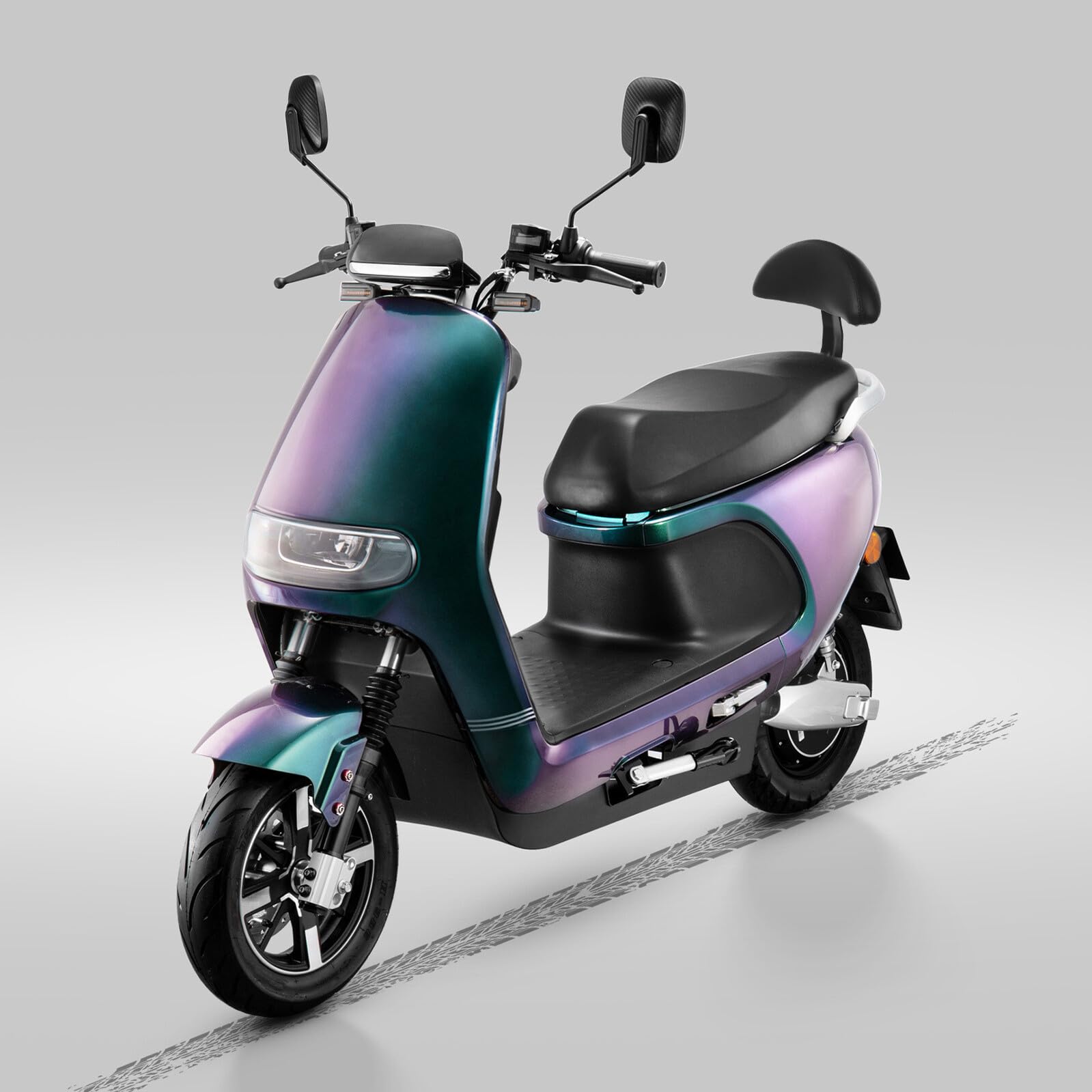Mikinona Schienale per Bicicletta Elettrica con Cuscino Imbottito Ergonomico Supporto Schiena Allargato per Comfort e Riduzione Affaticamento Facile Installazione per E-bike e Bike