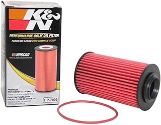 K&N Premium Oil Filter: Protects your Engine: Compatible with Select CHEVROLET/OLDSMOBILE/CADILLAC/SAAB Vehicle Models (See Product Description for Full List of Compatible Vehicles), HP-7003