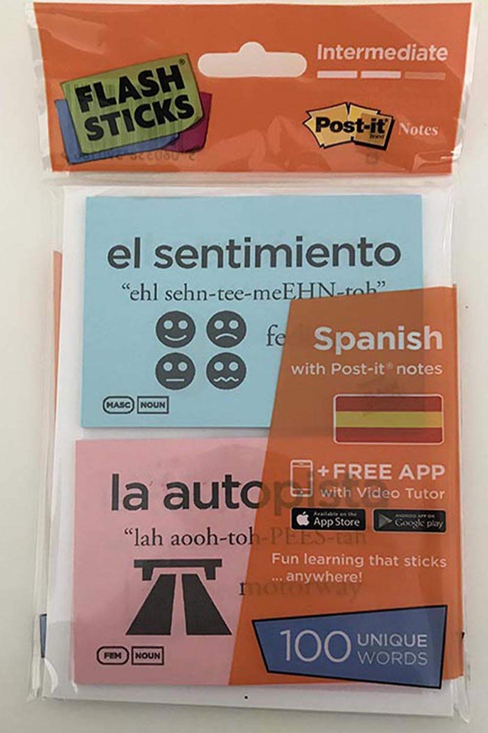FS_SP_T_I_V2 Spanish Language Intermediate Notes (100 Words)