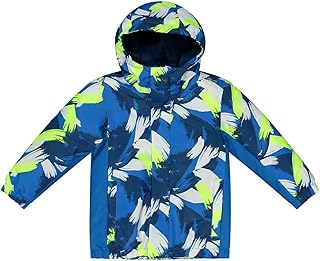 CMP Giacca da sci baby con cappuccio fisso - 31W1302KB, Unisex Baby Ski jacket, River-Petrol,