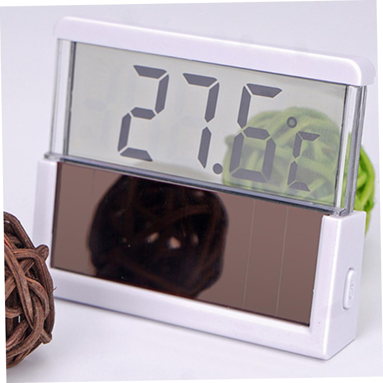 FOMIYES 3St Aquariumthermometer Aquarienwasser Aquarienwasser digital geführt digitales Thermometer Wassertemperaturmesser LED-Digitalthermometer Lichtenergie Wasserthermometer Weiß