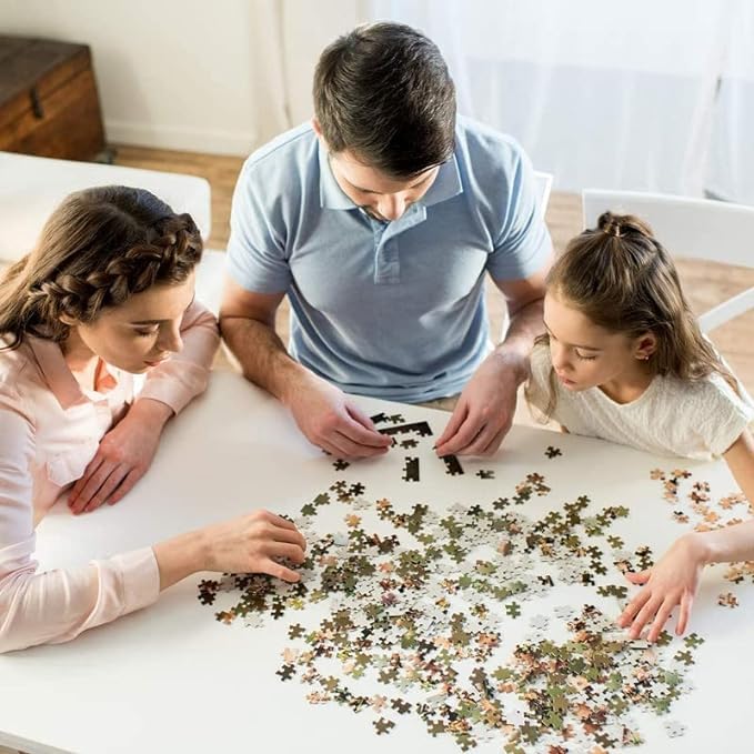 Puzzle de 500 piezas Blue Vase para adultos, juego tradicional creativo ideal para noches familiares miniatura 4