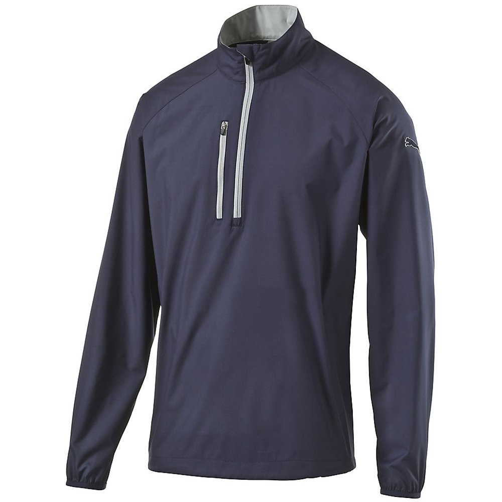 Veste Puma 1/2 zip wind jacket peacoat taille 2X pour se protéger du vent efficacement - 2