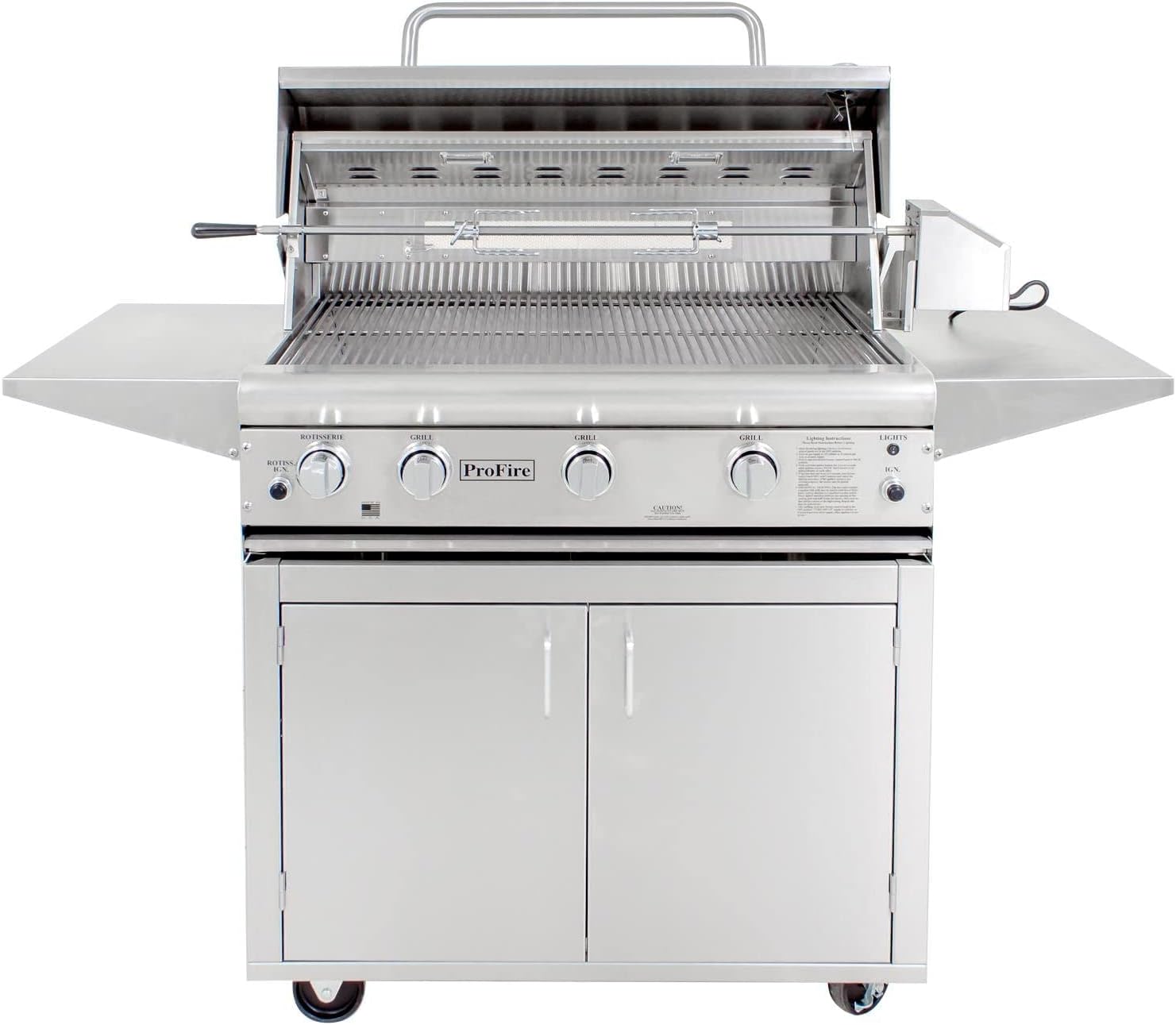 ProFire Professional Deluxe Series 36-Inch Propane Gas Grill