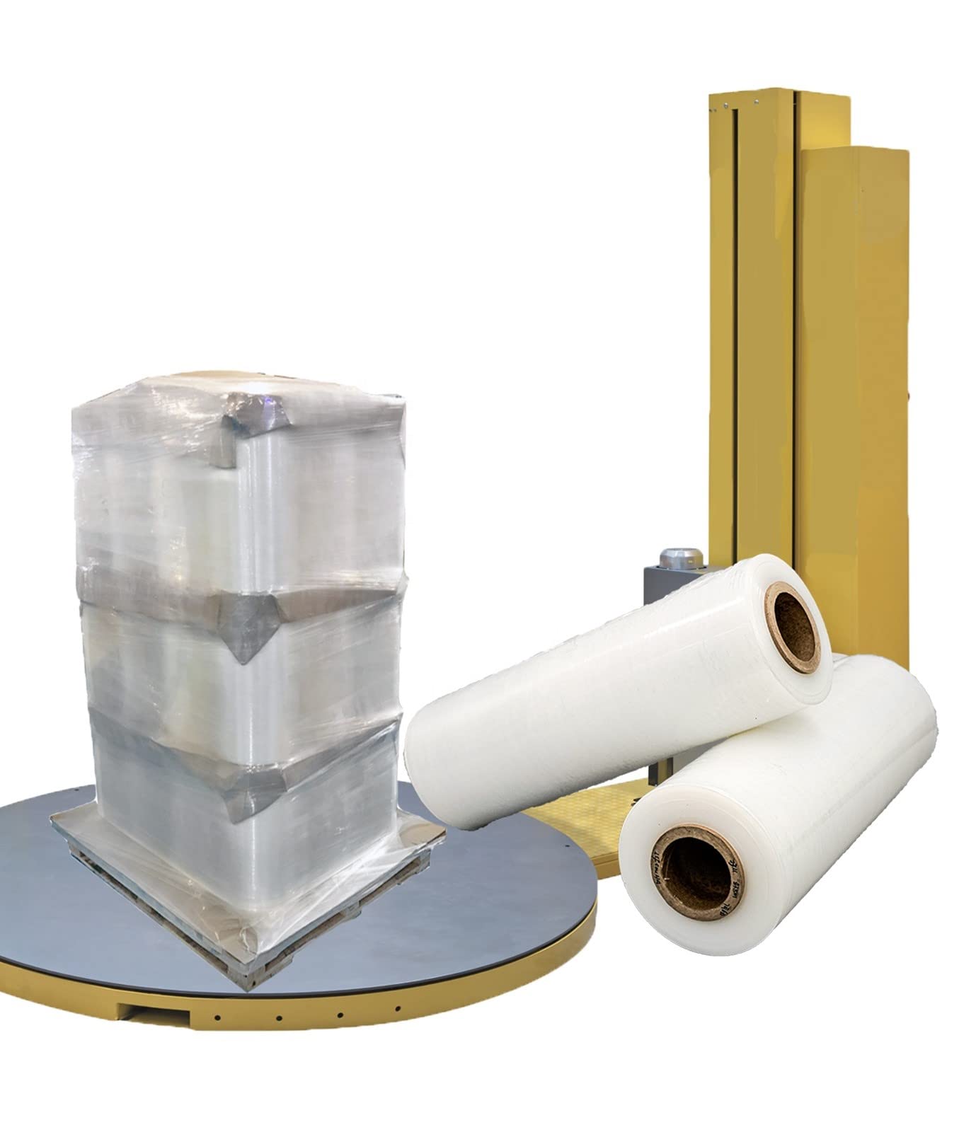 Per Imballaggio Pallet Magazzino Pellicola Termoretraibile (shrink Wrap) Calibro 80, Larghezza 20 Pollici, Lunghezza 5000 Piedi (1 Rotolo) - Per Imballaggio Industriale Pellicola Per Macchina Imballatrice - Foto 4