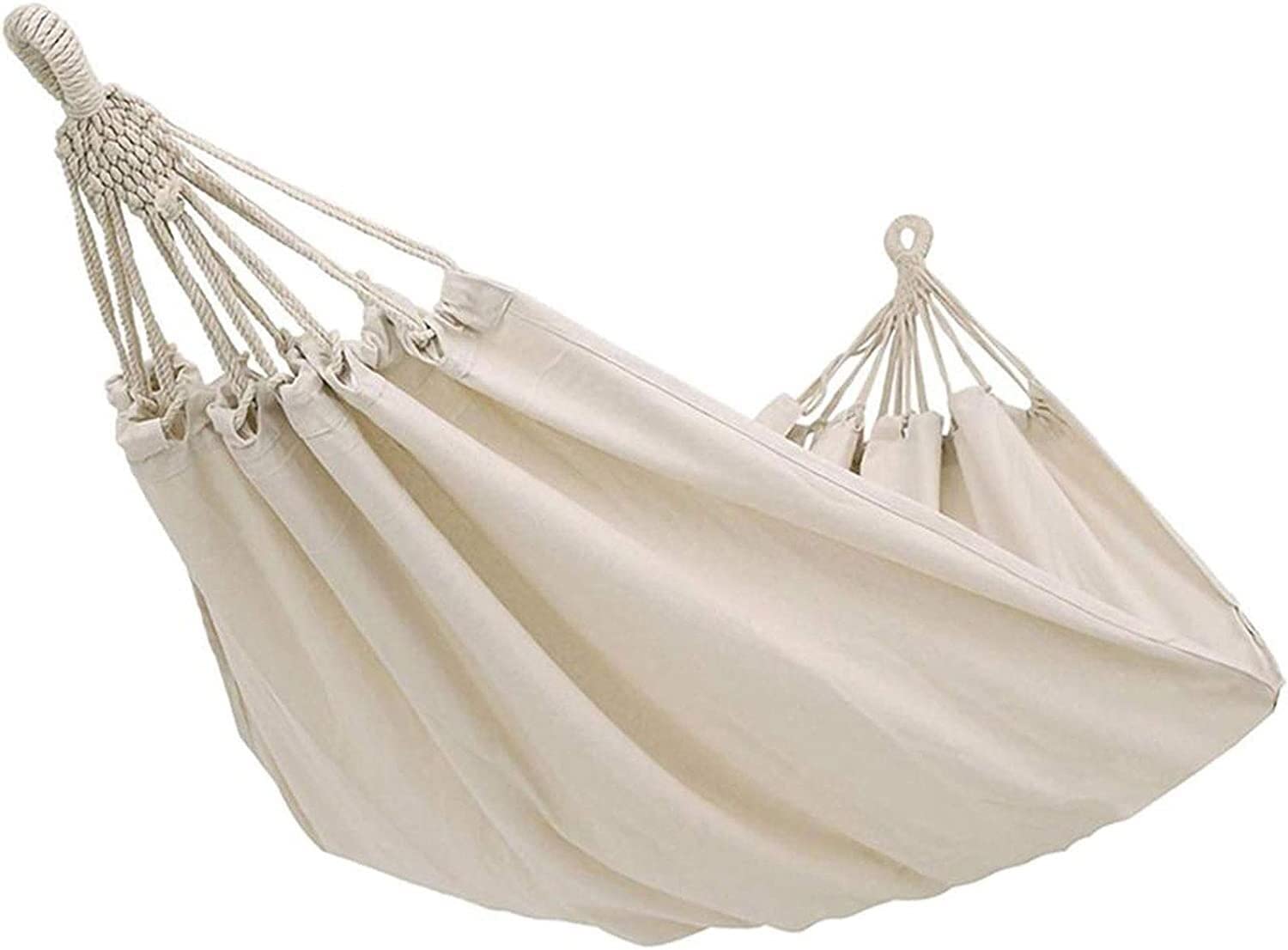 Hamak Kempingowy Outdoor Double Hamak Camping Rope Huśtawka Krzesło Płócienne Hamaki Na Taras Podróże Piesze Wycieczki Kryty Wystrój Domu Hamaki