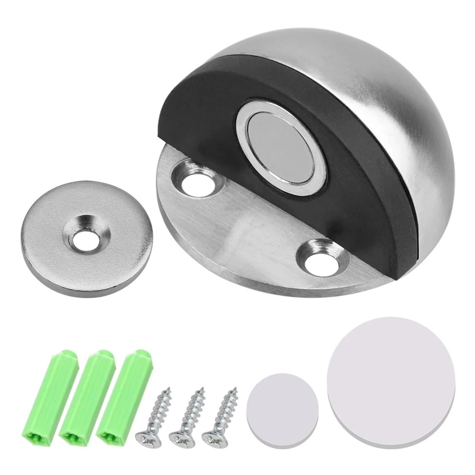 Xctdsvah Magnetic Door Stop Magnet Door Stops Stainless Steel Doors Holder Home Improvement Hidden Furniture Hardware
