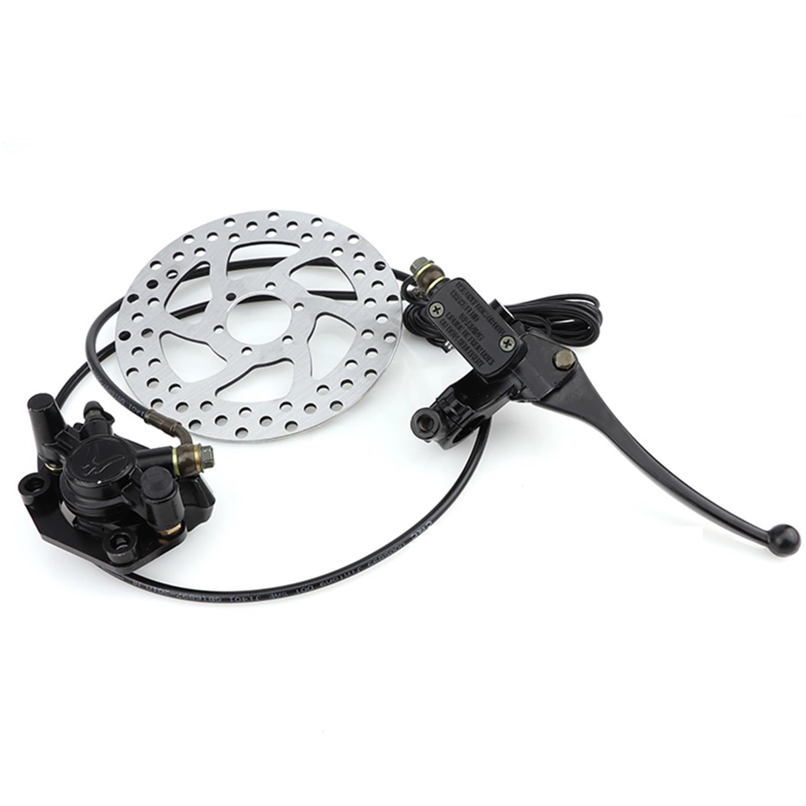 PUAHBCI Rear Brake Pump Rear Brake Pump Harley Electric Scooter Front and Rear Hydraulic Disc Brake Pump Assembly(H)