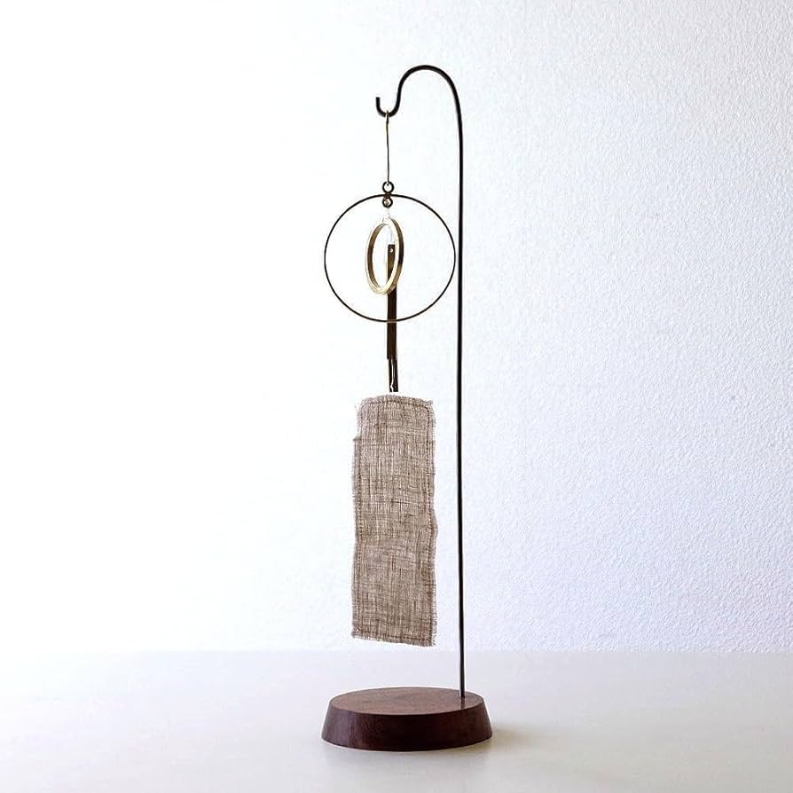 Amazon.co.jp: 風鈴 ふうりん おしゃれ ブラス スタンド付き