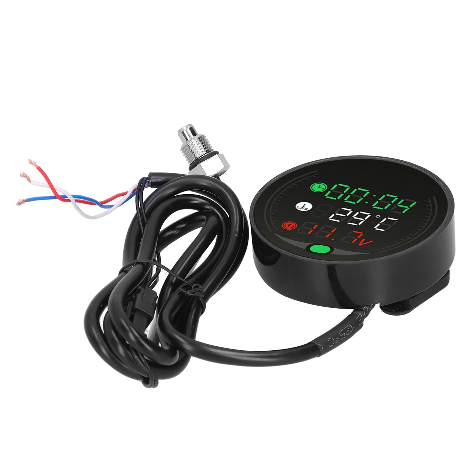 Universelles LED-Digitalanzeige-Motorrad-Wassertemperaturmessgerät für sicheres Fahren