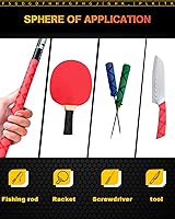 Vista 6 de GLL tubo termorretráctil, largo 3.2 pies, tamaño grande 15-50mm, aislamiento antideslizante impermeable