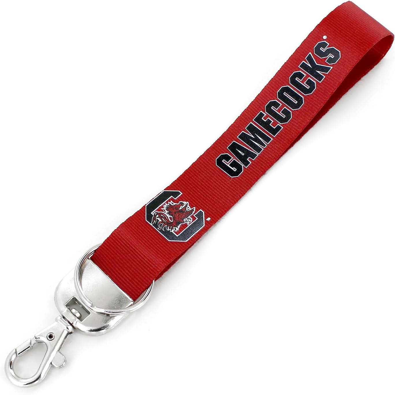 aminco NCAA unisex-adult Deluxe Wristlet Keychain
