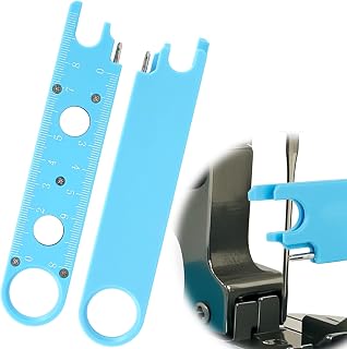 Jack Schnelleinfädelgerät für Nähmaschine, New Jack Nähwerkzeug, multifunktionales Nadeleinfädelwerkzeug mit magnetischem Lineal,automatische Nähhilfe für Heimquilten, Kleideränderungen Schneiderei