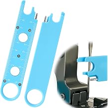 1Pcs Jack Quick Sewing Machine Needle Threader Tool, 2026 New Multi-Functional Jack Quick Threading Device with Alignment Guide Tool, Magnetic Back & Built-in Ruler Sewing Supplies