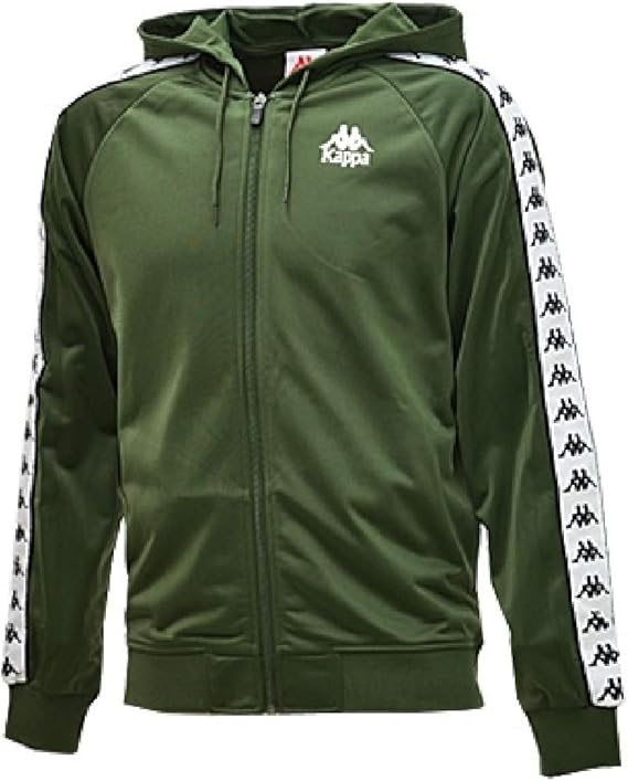 Amazon ジャージ ジャケット メンズ アウター カッパ Kappa Banda ニットパーカー スポーツウェア トレーニング 部活 カジュアル フルジップ フーディ 長袖 上着 男性 ロゴ スポカジ K0912mk70j ジャージトップ 通販