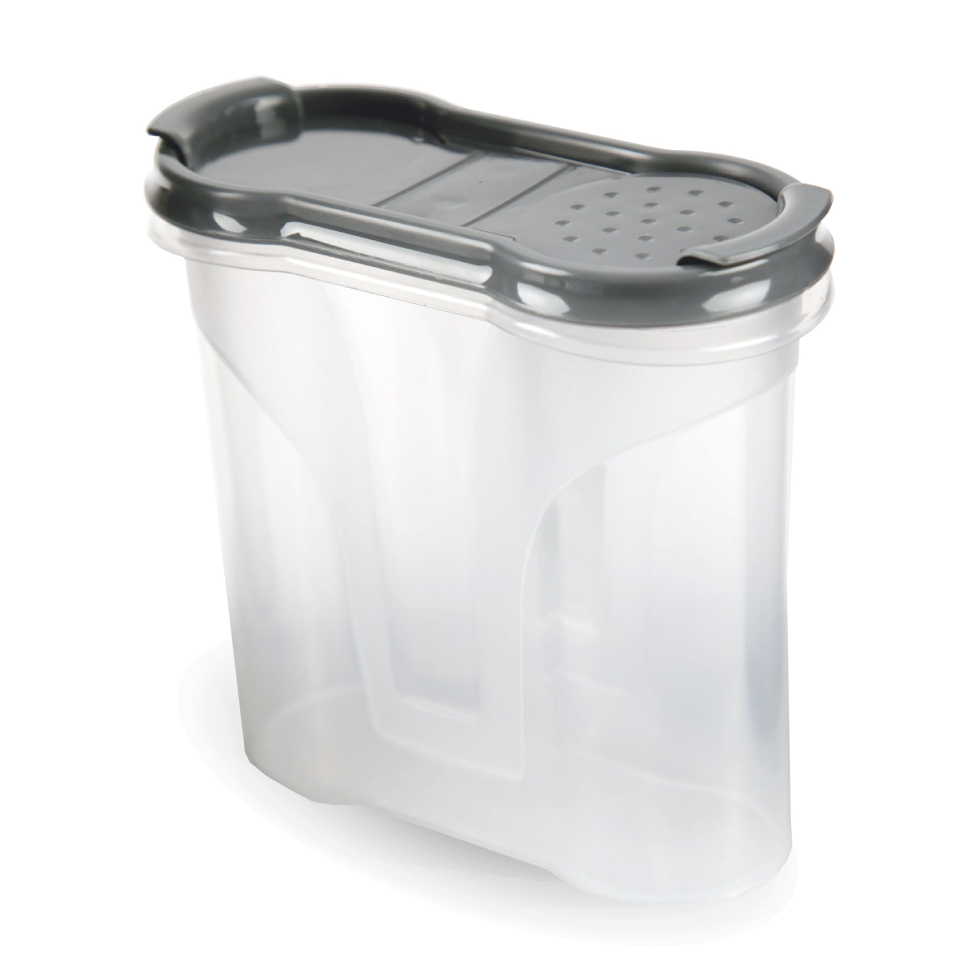 Bestlivings Gewürzdosen 300ml (8er Pack - Schwarz) Aufbewahrungsboxen für Gewürze - Luftdichte Schüttdose aus BPA freien Kunststoff, Vorratsdose mit Deckel