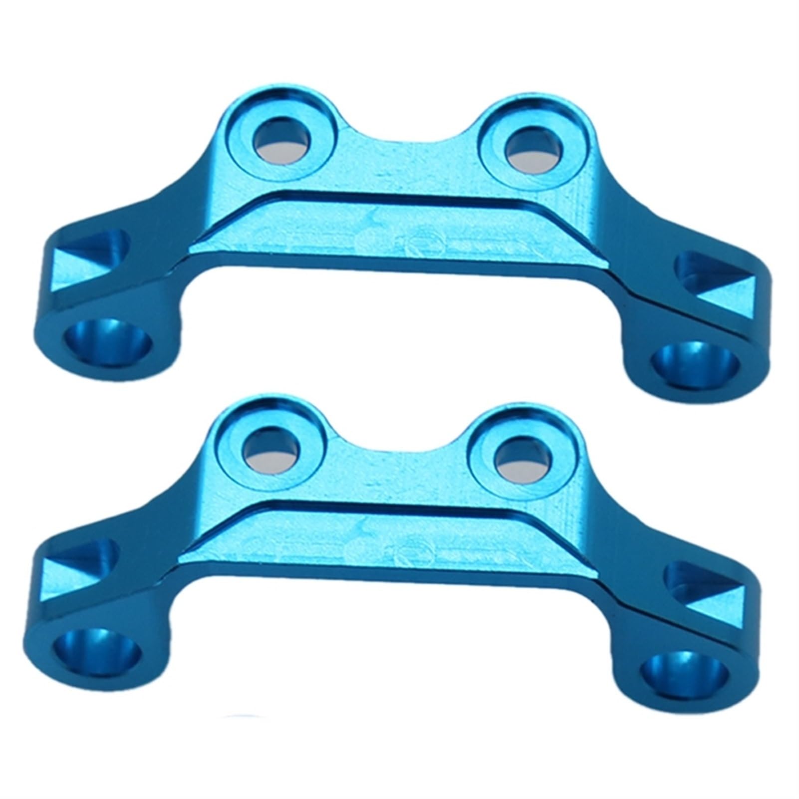 YOKRO 2Pcs Metal Upper Suspension Arm Mount, for Tamiya, for TT02 TT-02 1/10 RC Car Model Car Suspension Linkage