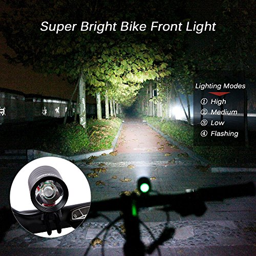 Lixada Wosawe super bright usb luz da frente da bicicleta da bicicleta usb cabo uso resistente à águ